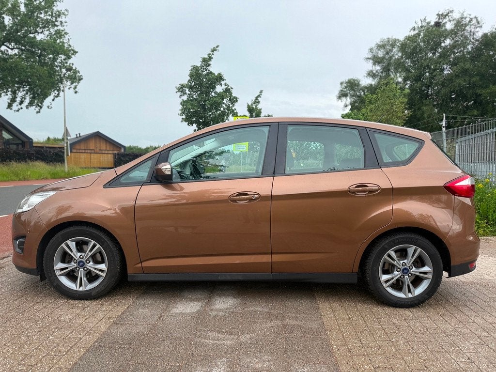 Ford C-Max 1.0 Ambiente Airco Psensor Navi Stoelverwarming, Auto's, Voorwielaandrijving, Euro 5, 101 pk, Gebruikt