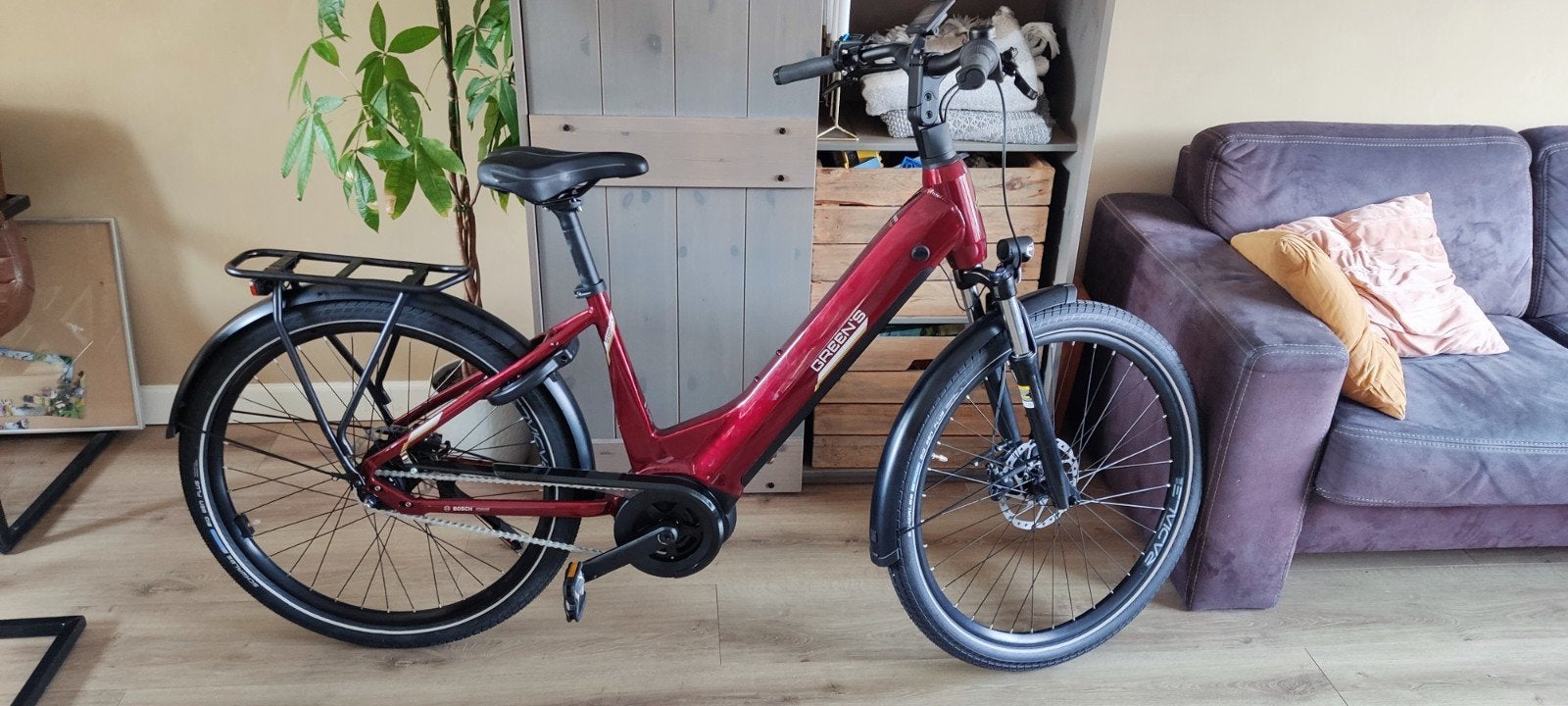 ZGAN E-bike Bosch Performance 625Wh, Nexus 8, maar 150 KM., Overige merken, Ophalen of Verzenden, Zo goed als nieuw, Minder dan 47 cm