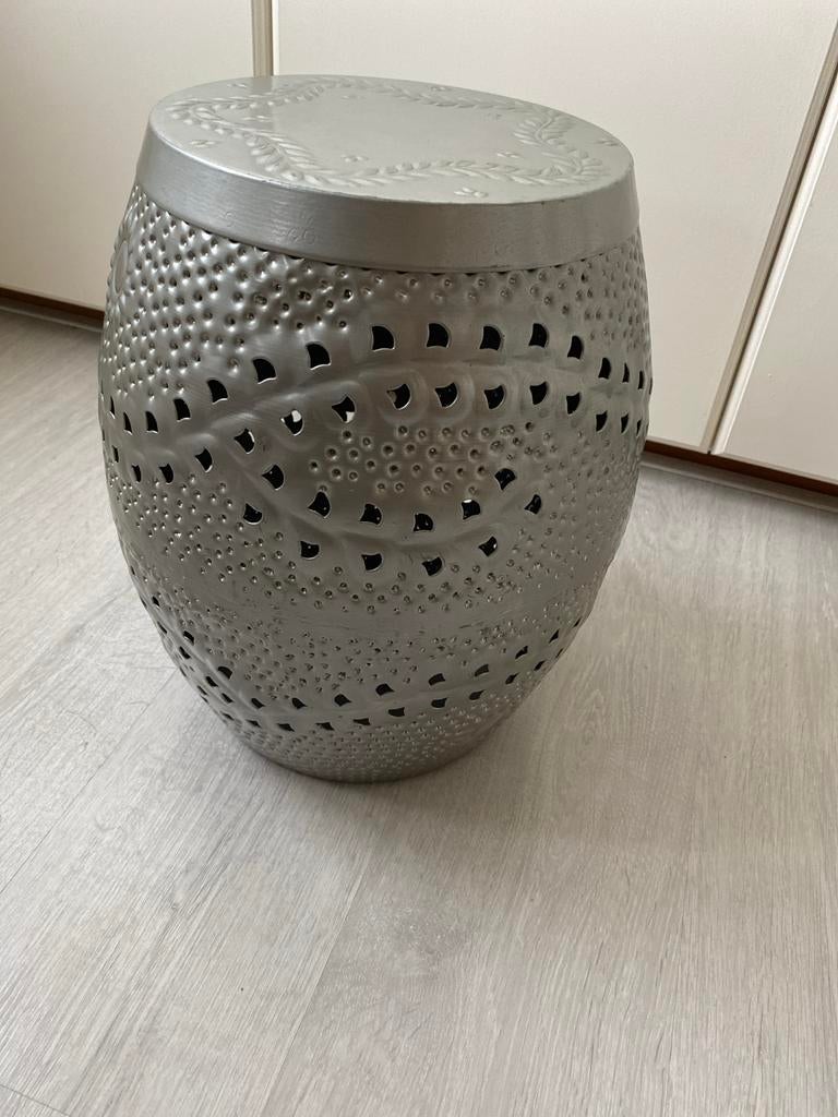 Metalen opbergton, Ophalen, Gebruikt