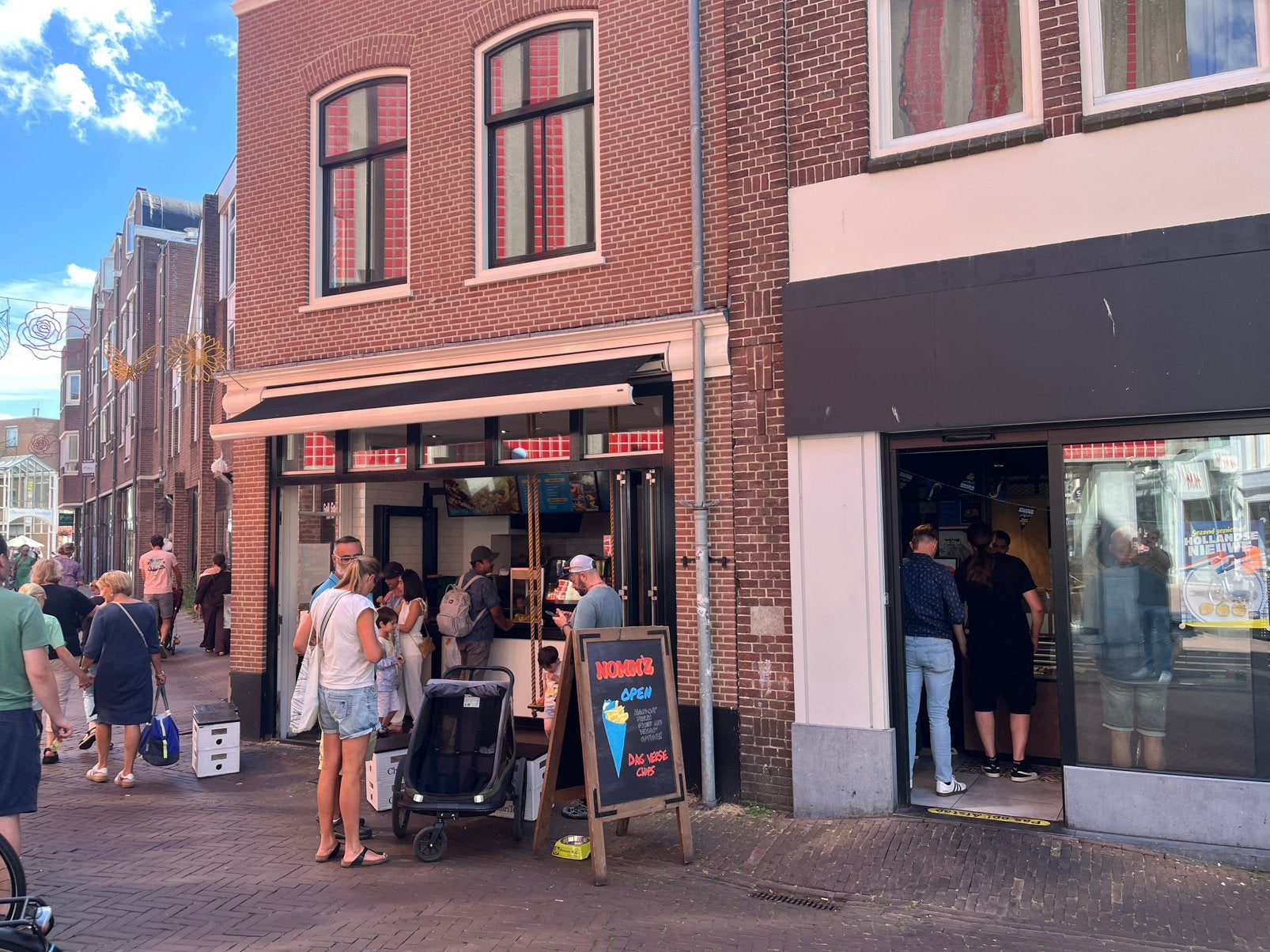 Kleine snackbar in het centrum van Gouda, Zakelijke goederen