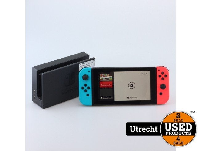 Nintendo Switch 2019 32GB Rood en Blauw Compleet