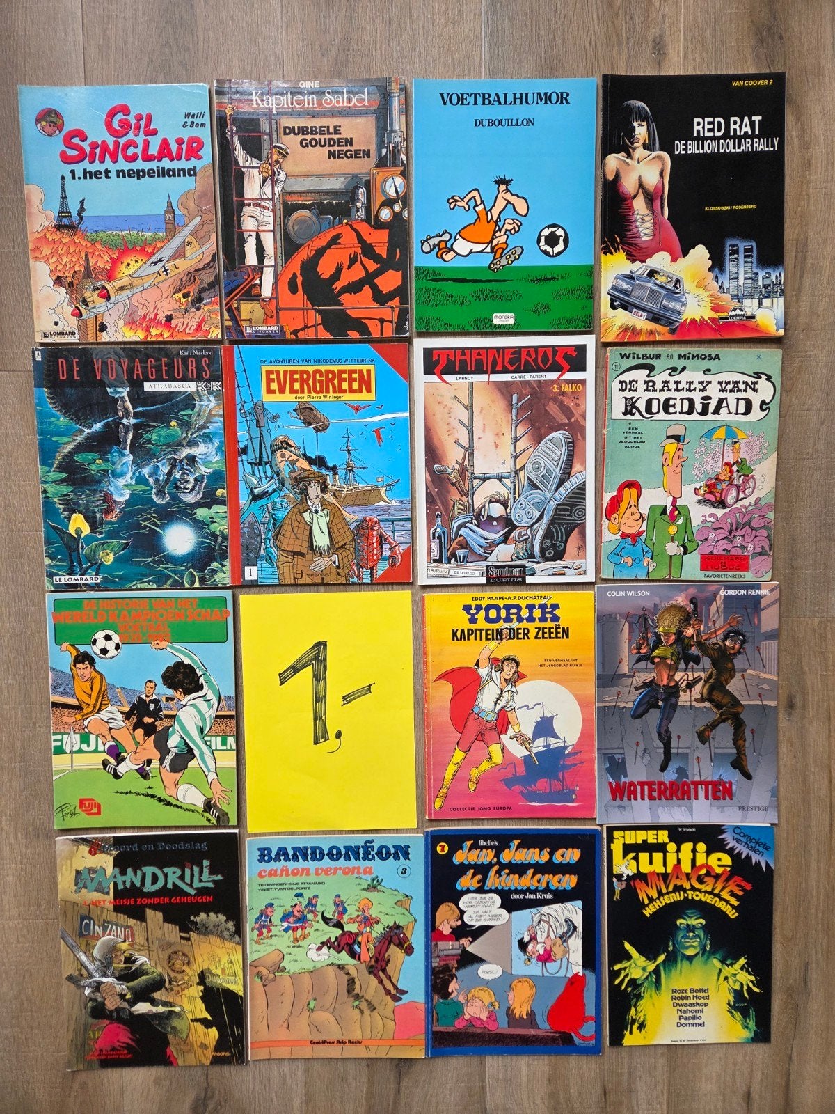 strips stripalbum partij koopje 1,- per stuk, Meerdere stripboeken, Ophalen of Verzenden, Gelezen