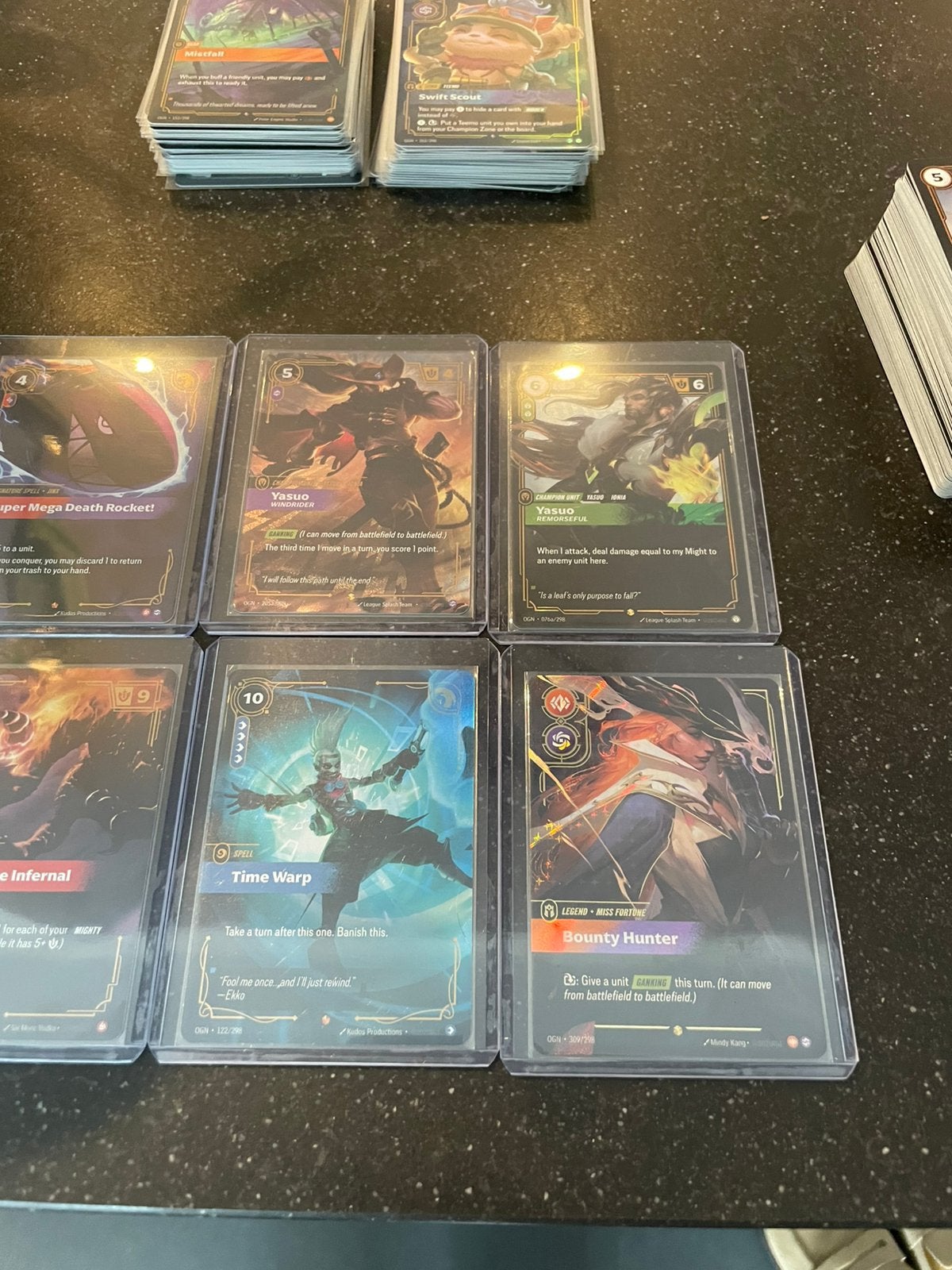 Riftbound Origins set, Ophalen, Zo goed als nieuw, Meerdere kaarten, Foil