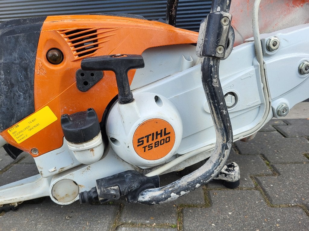 Bandenzaag Stihl TS 800, Tuin en Terras, Ophalen, Gebruikt, Overige soorten, Stihl