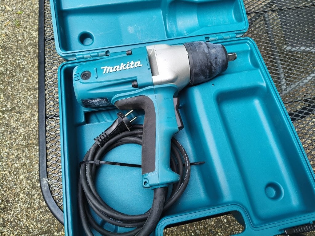 Makita Slagmoersleutel gebruikt., Doe-het-zelf en Verbouw, Gereedschap | Boormachines, Ophalen, Gebruikt, Overige typen