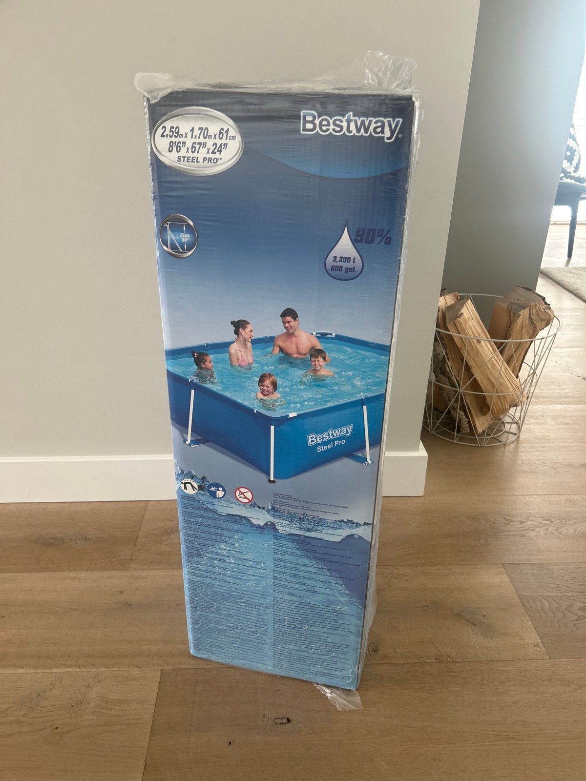 Bestway Steel Pro opzetzwembad - Nieuw in verpakking, Tuin en Terras, Zwembaden, Ophalen, Minder dan 80 cm, Nieuw, Minder dan 200 cm