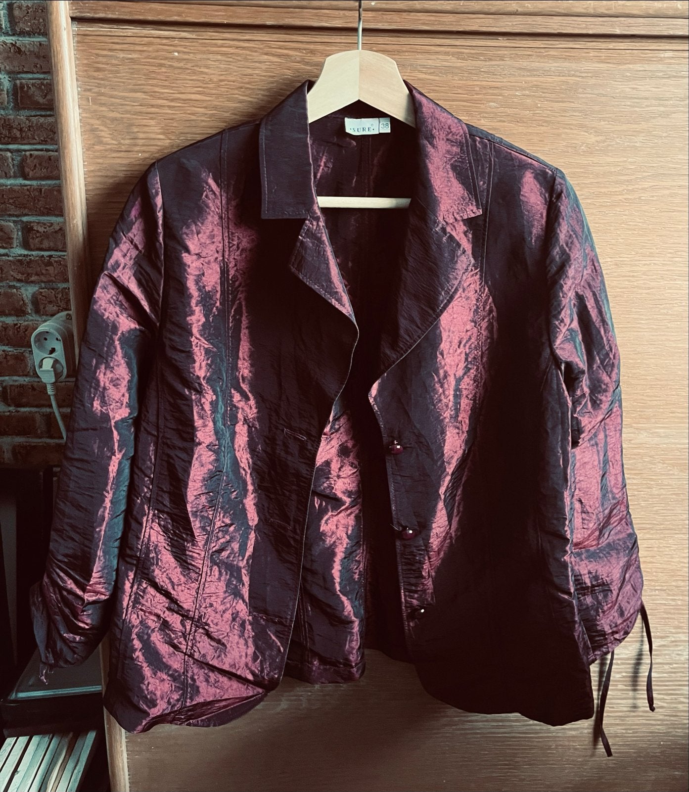 Sure blazer maat 38, Maat 38/40 (M), Ophalen of Verzenden, Zo goed als nieuw, Rood