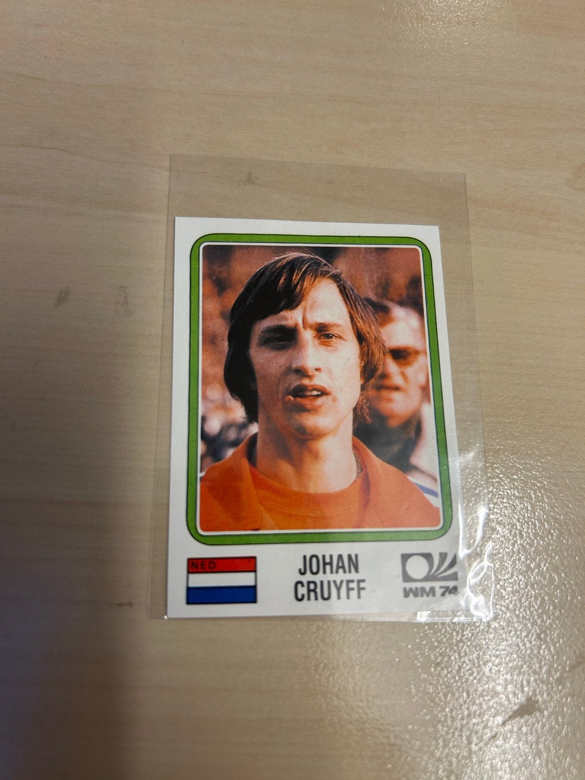 Johan Cruyff Panini World Cup Story 1974, Ophalen of Verzenden, Zo goed als nieuw, Overige binnenlandse clubs, Poster, Plaatje of Sticker