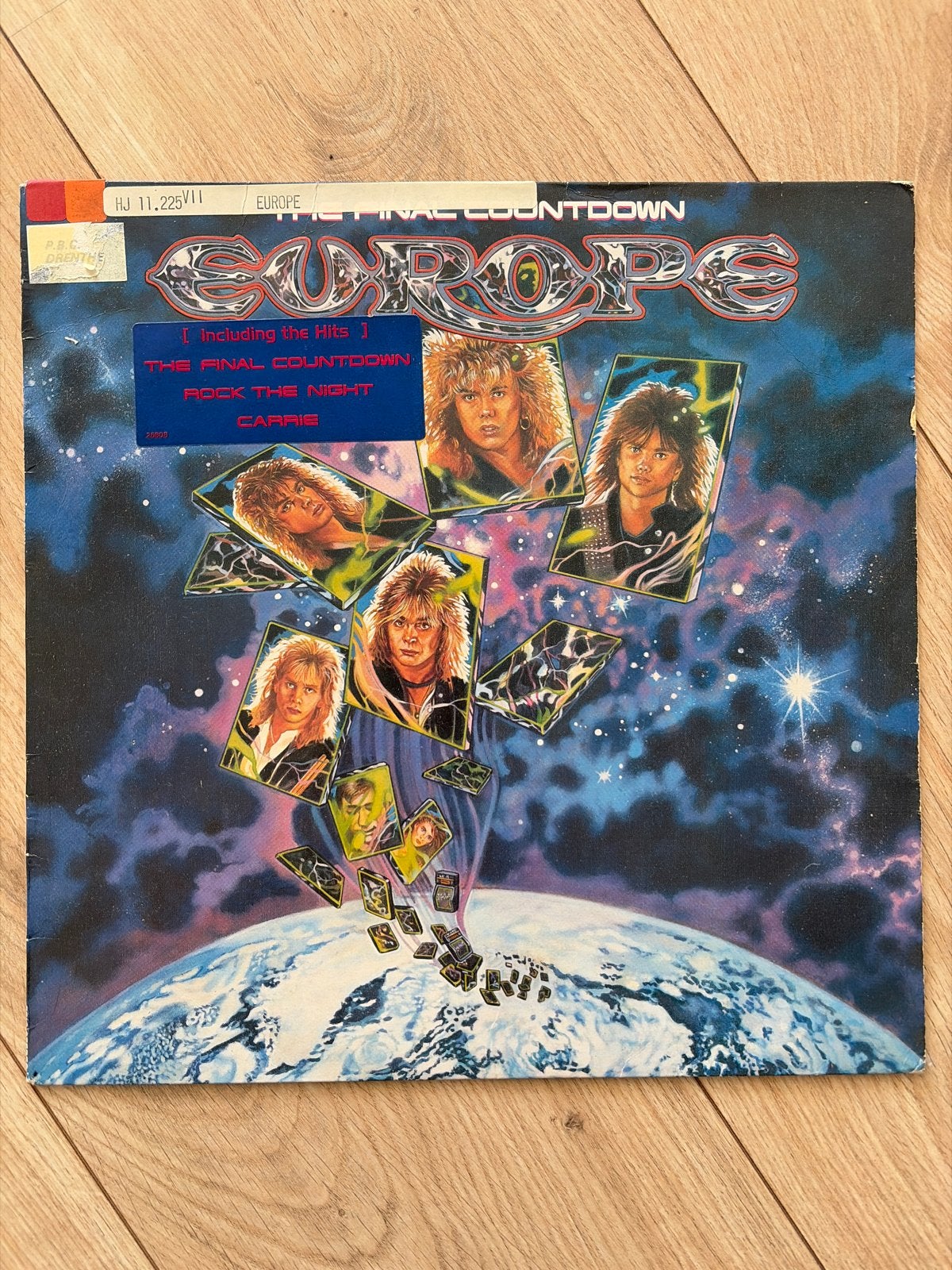 Europe - The Final Countdown LP (1986), LP, Gebruikt, Ophalen of Verzenden, Classic Rock