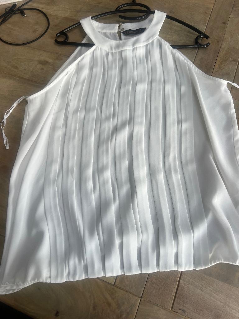 Nieuwe top Zara mt l, Maat 42/44 (L), Nieuw, Ophalen of Verzenden, Zonder mouw