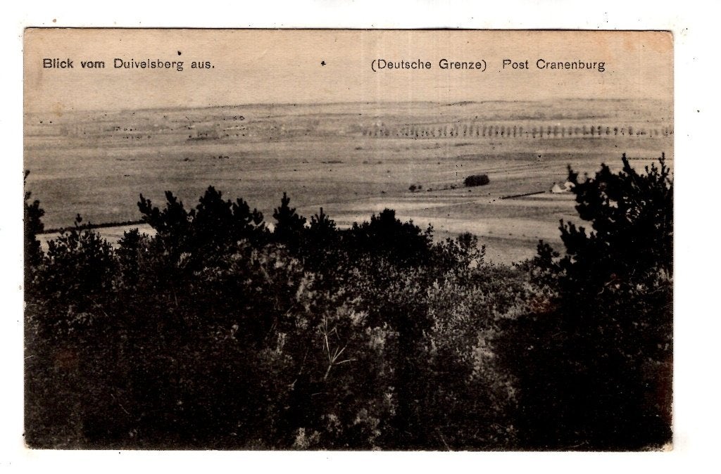 Beek Berg en Dal de Duivelsberg Grens Cranenburg 1923, Verzenden, 1920 tot 1940, Gelopen, Gelderland