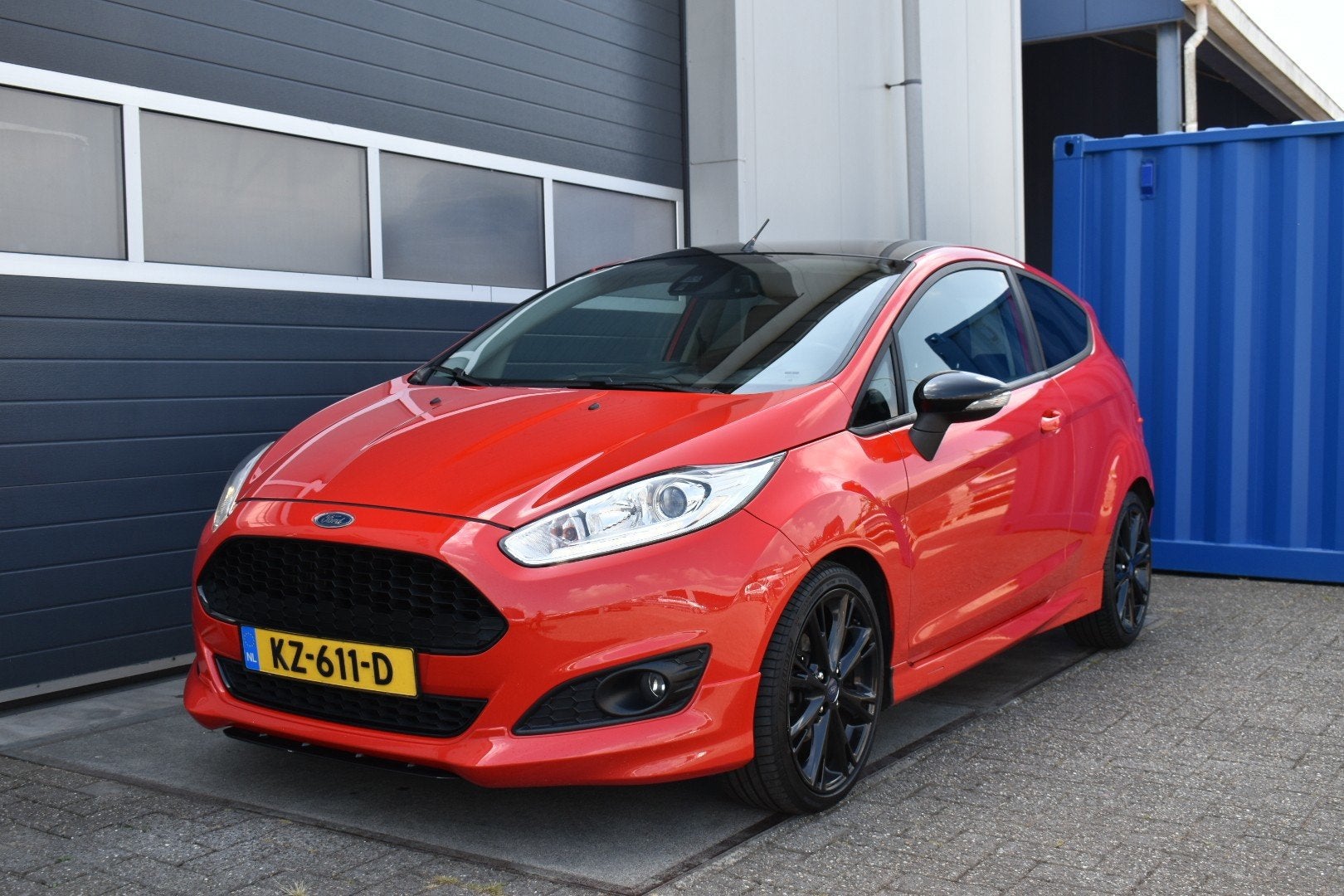 Ford Fiesta 1.0 EcoBoost Red/Black Edition 140PK, Auto's, Ford, Voorwielaandrijving, Euro 6, 1028 kg, Bedrijf
