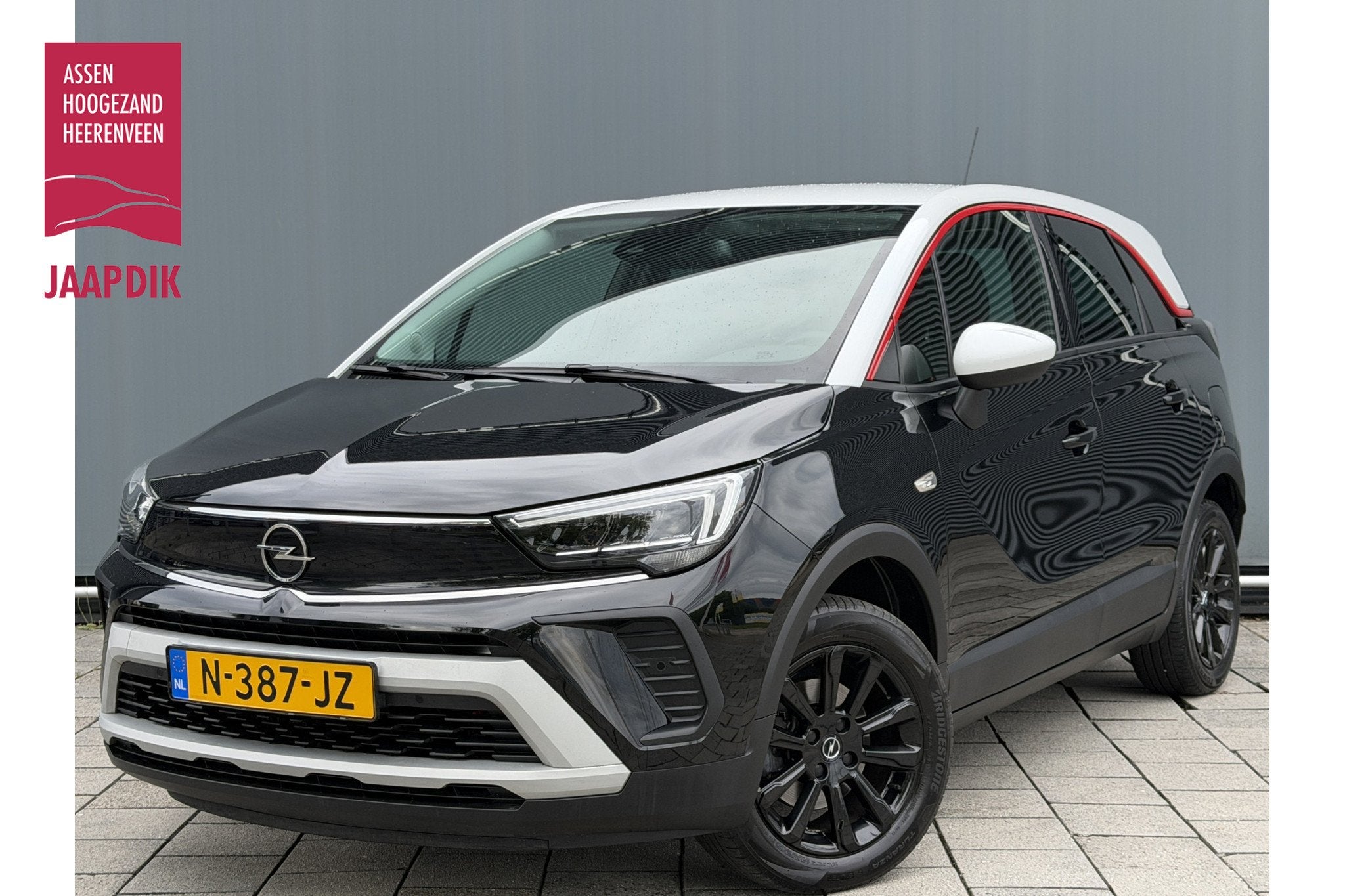 Opel Crossland BWJ 11-2021 | 1.2T 111PK GS-LINE | SPORTSTOEL, Auto's, Voorwielaandrijving, Gebruikt, 1199 cc, Leder en Stof