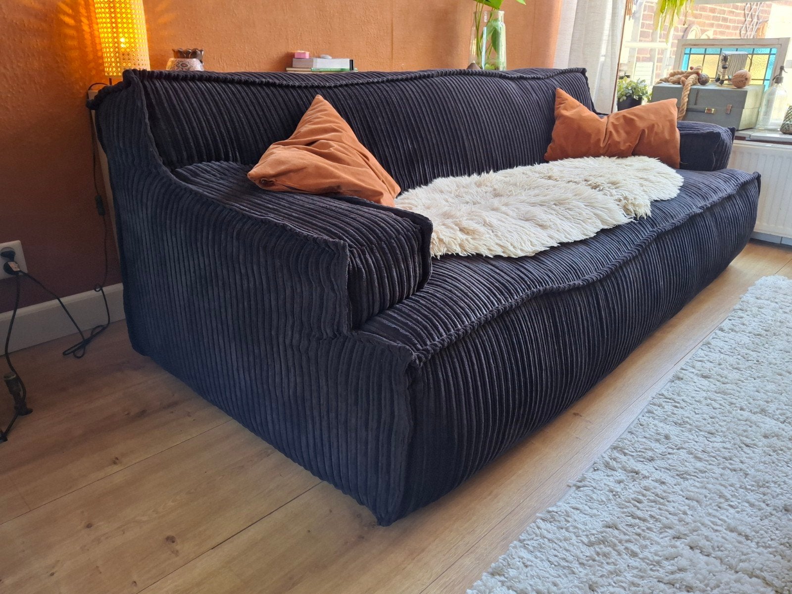 Loungebank boho hippie, Lounge, Driepersoons, 75 tot 100 cm, Ophalen of Verzenden