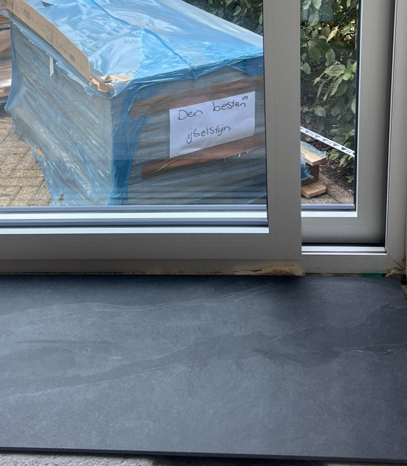 Partij vloertegels! Nieuw in doos! 120x60, 25m2 antraciet, Ophalen, 60 cm of meer, Keramiek, Nieuw