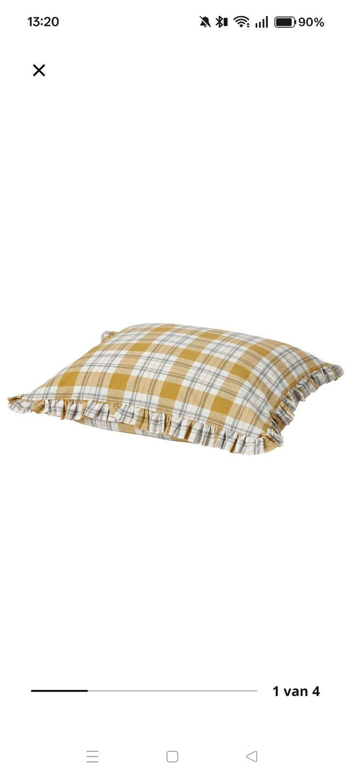 OPZOEK naar IKEA parkolvon hoofdkussen, Ophalen, Zo goed als nieuw