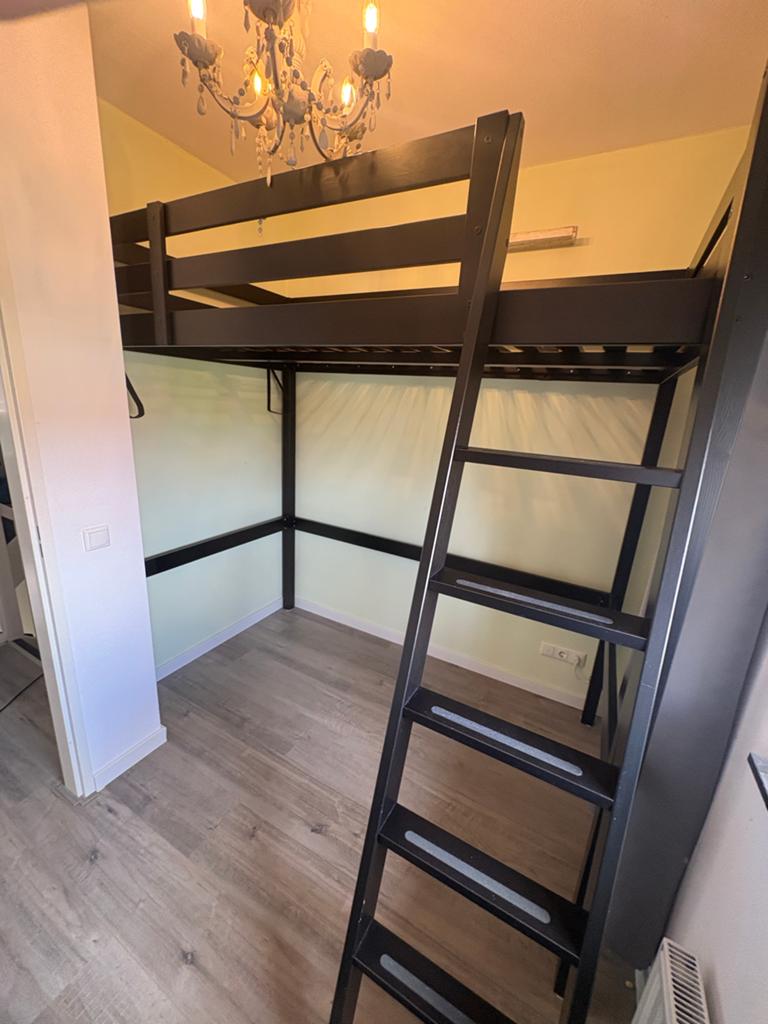 IKEA Hoogslaper (aangepaste breedte) - Zonder matras, Ophalen, Hoogslaper, Eenpersoons, 210 cm