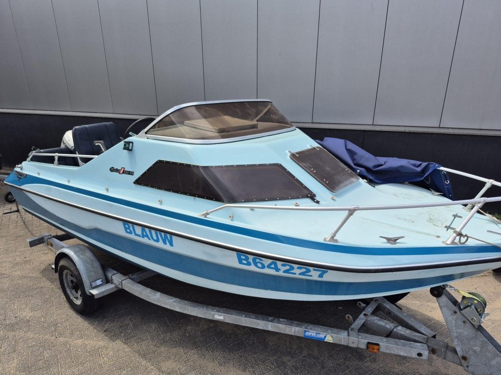 Glastron 171 Honda F50 EFI Trailer, Watersport en Boten, Overige merken, Gebruikt, 6 m, Minder dan 70 pk