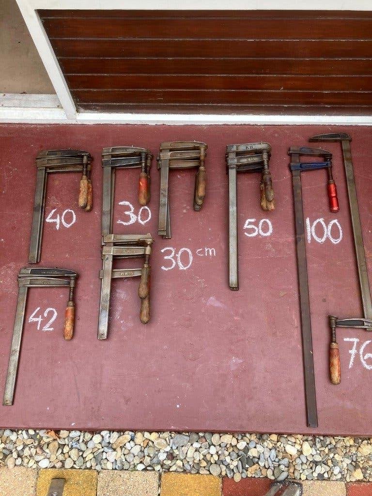 16 Lijmtangen, Ophalen of Verzenden, Gebruikt, Klem, Overige merken