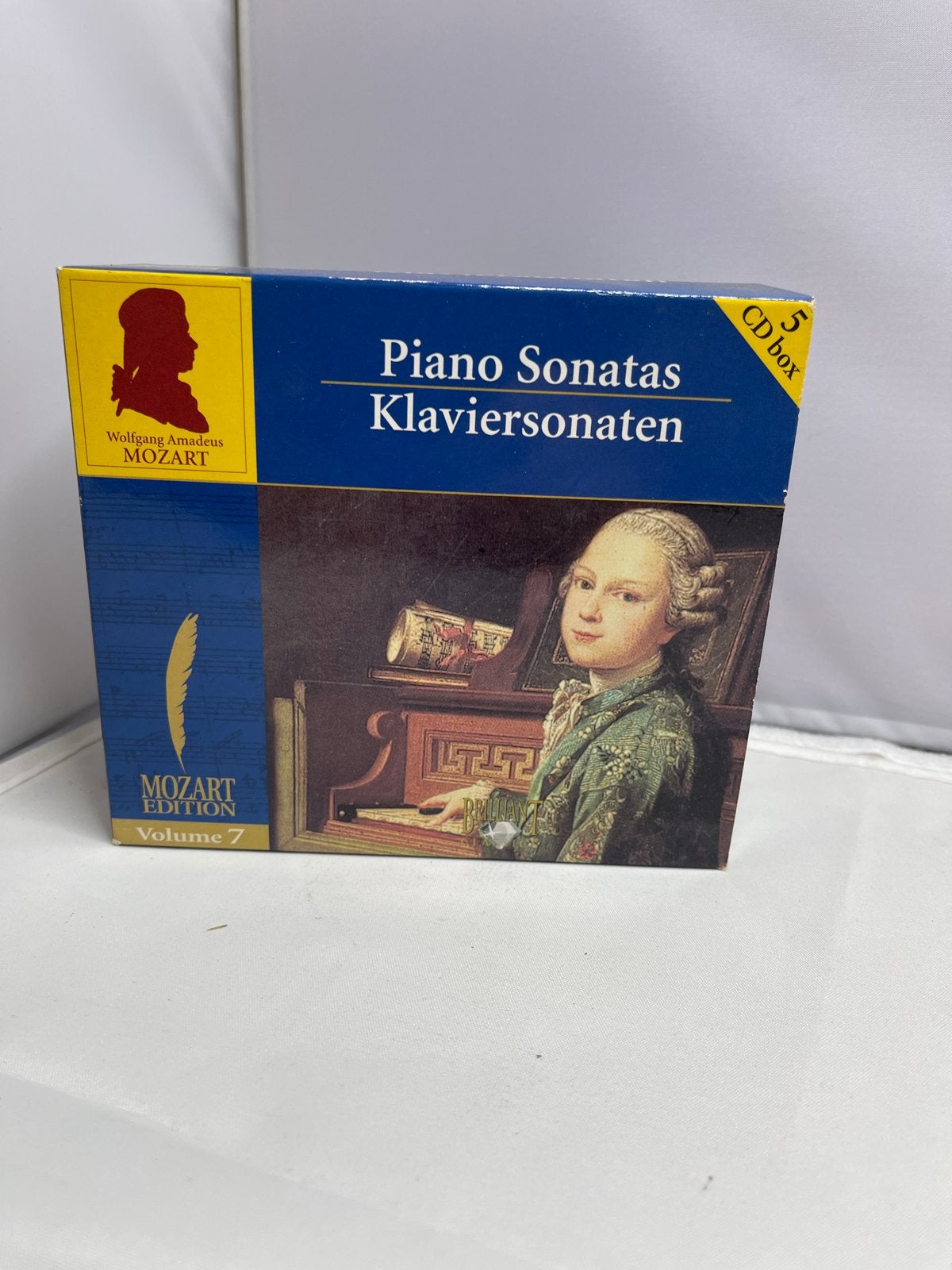 Mozart Edition Volume 7: Piano Sonatas - 5 CD Boxset, Boxset, Mozart, Ophalen of Verzenden, Zo goed als nieuw