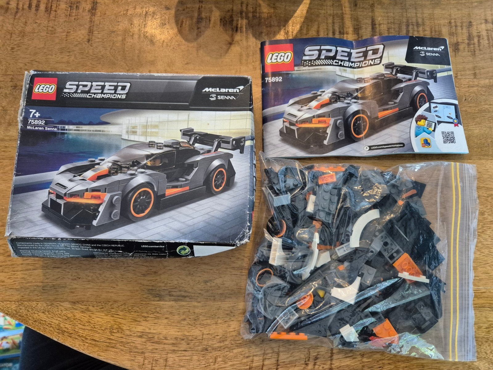 Lego Speed Champions 75892 McLaren Senna, Compleet, Gebruikt, Lego, Complete set