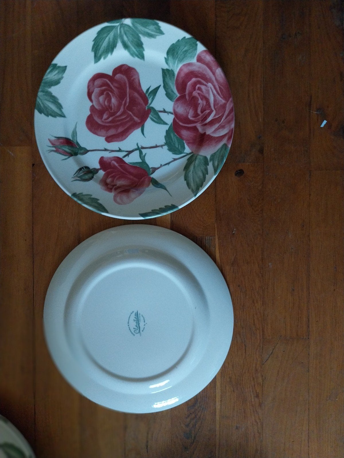 4 Malaysia Claytan Roses dinerborden 27 cm, Huis en Inrichting, Keuken | Servies, Ophalen of Verzenden