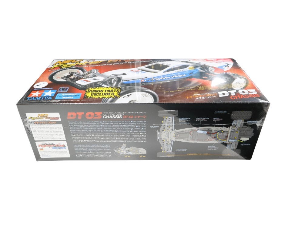 Tamiya 58587 1/10 Neo Fighter Buggy DT-03 rc auto, Elektro, Auto offroad, Nieuw, Ophalen of Verzenden