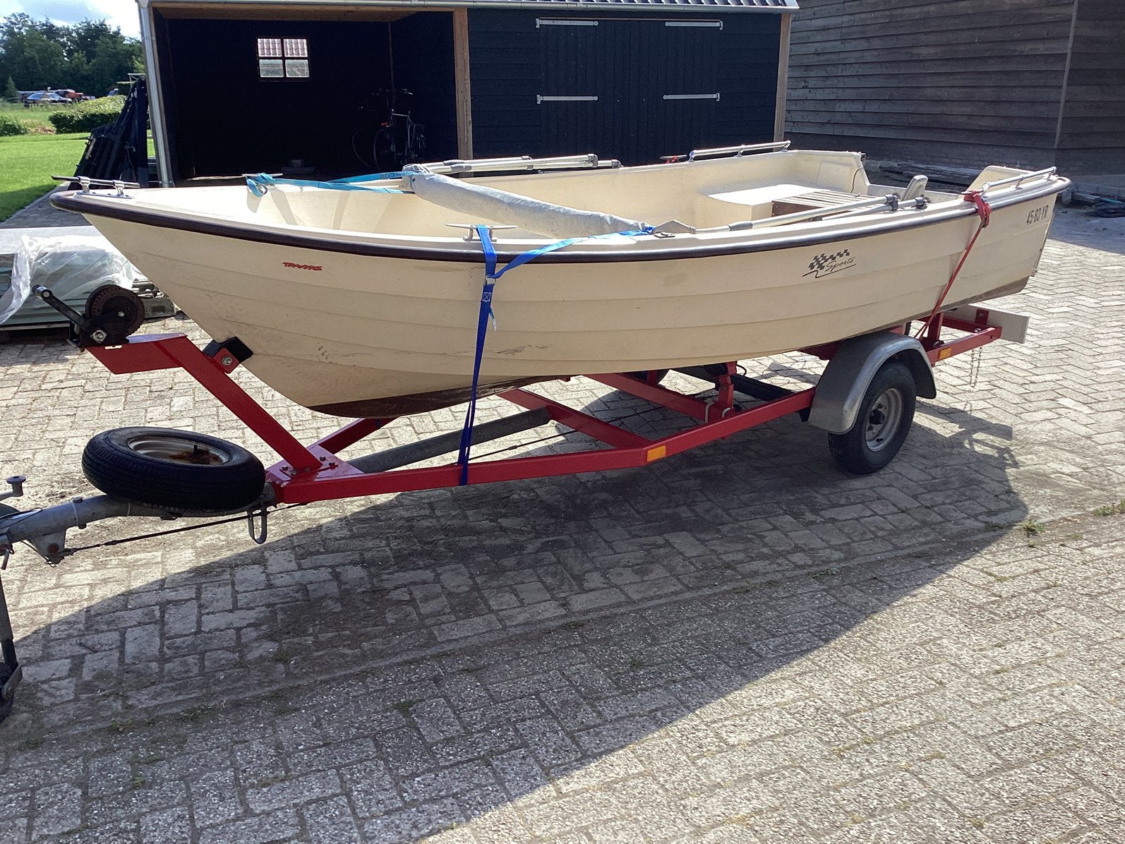 Boot 410 + Garda 430 + QuickSilver 450 DLX gewijzigd 15 juli, Ophalen, Aluminium, Zo goed als nieuw, Quicksilver