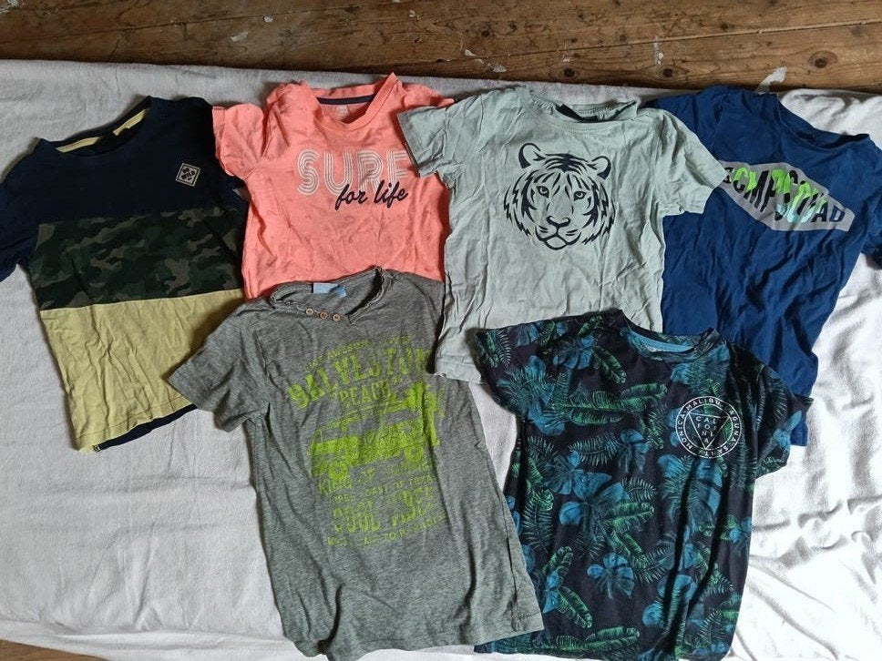 Pakket jongenskleding / kleding jongen maat 122 128, Ophalen of Verzenden, Gebruikt, Maat 128