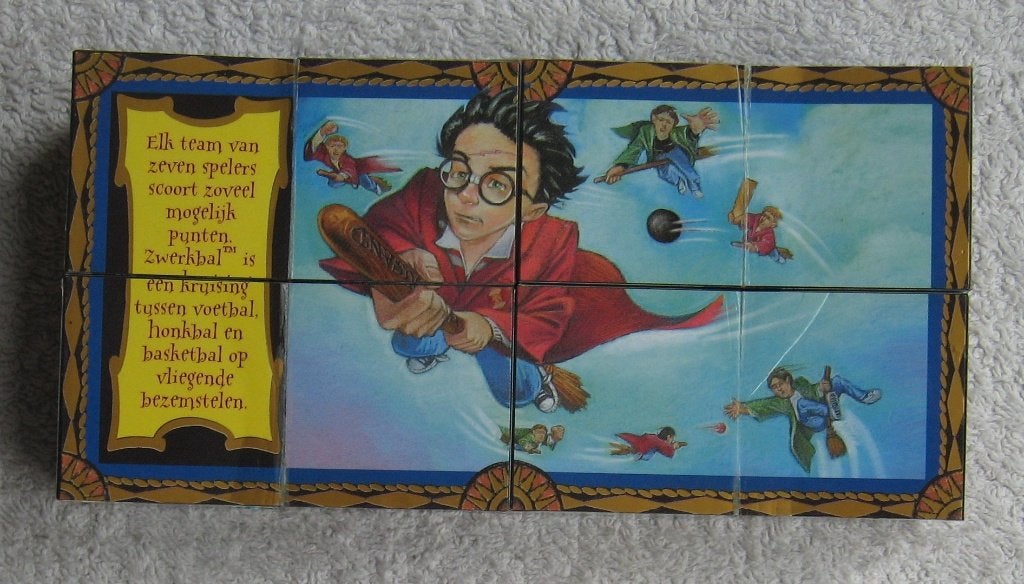 Magisch blokboek (Infinity Cube) Harry Potter, Ophalen of Verzenden, Gebruikt, Overige typen