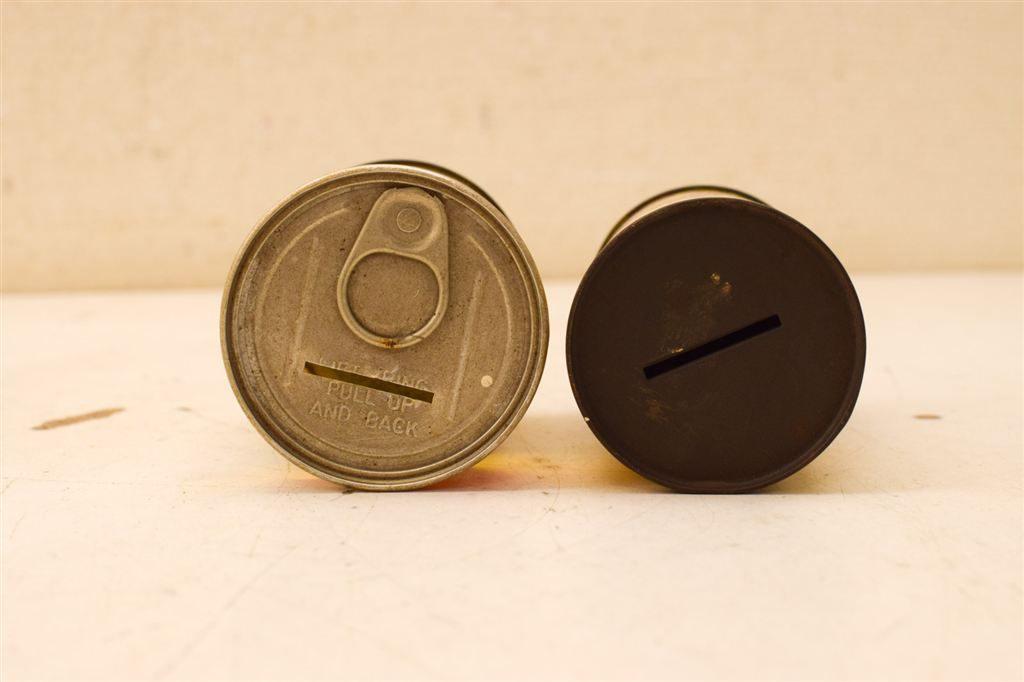 2 stuks spaarpotten 49906, Ophalen of Verzenden, Gebruikt, Metaal of Blik, Dier