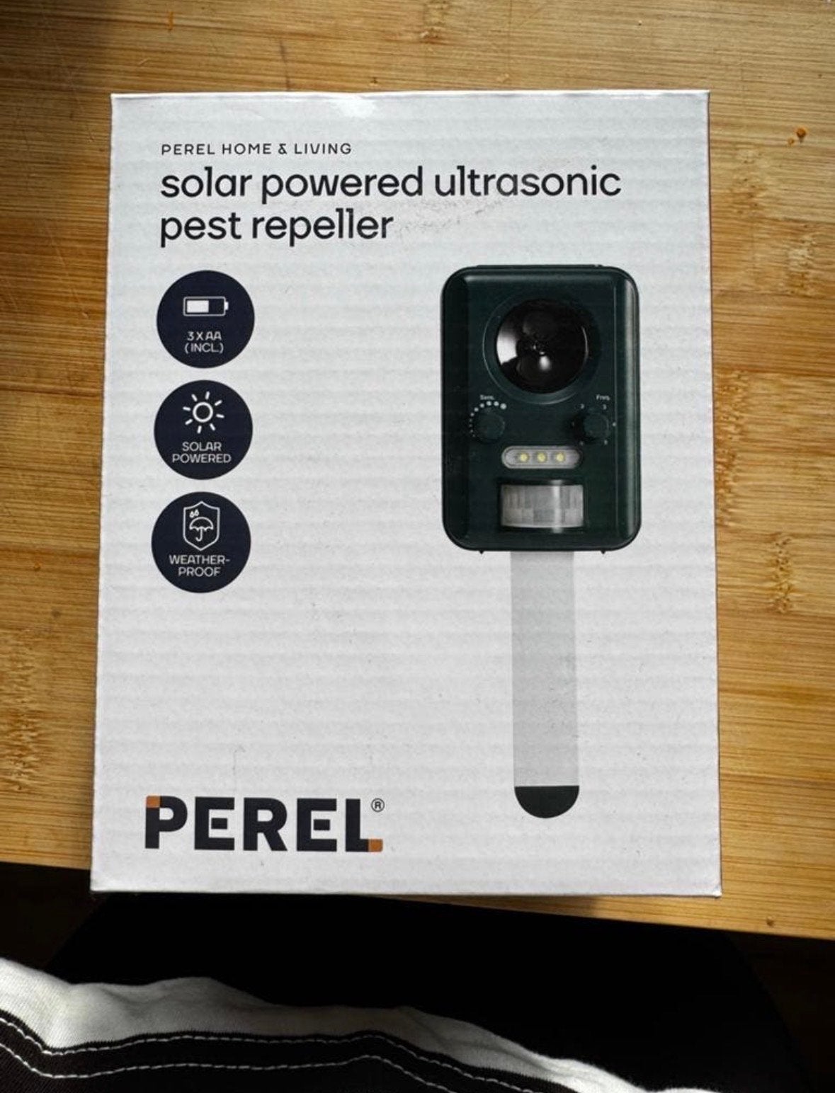Perel Solar Ultrasone Ongedierteverjager (2 stuks), Ophalen of Verzenden, Nieuw, Ongediertebestrijding