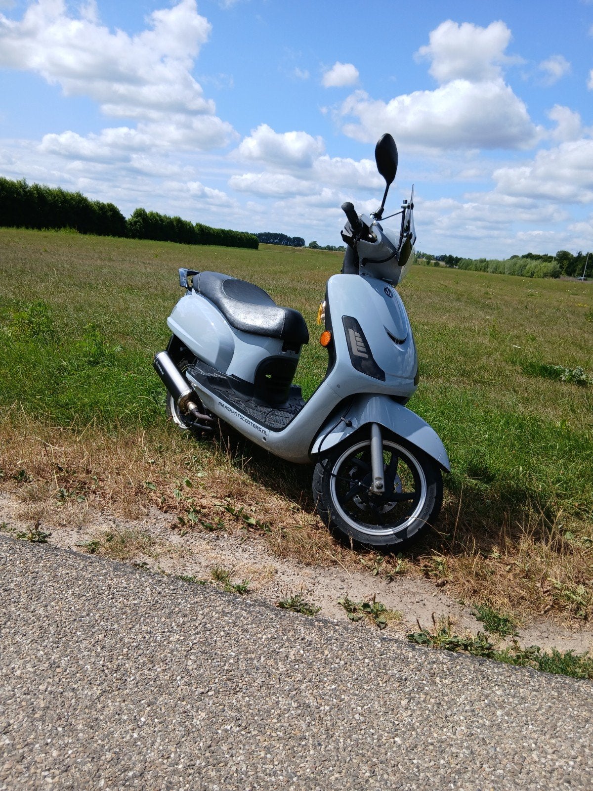 Sym Fiddle 2 50cc 4T - Betrouwbaar en Sportief, Ophalen, Gebruikt, Maximaal 45 km/u, Benzine