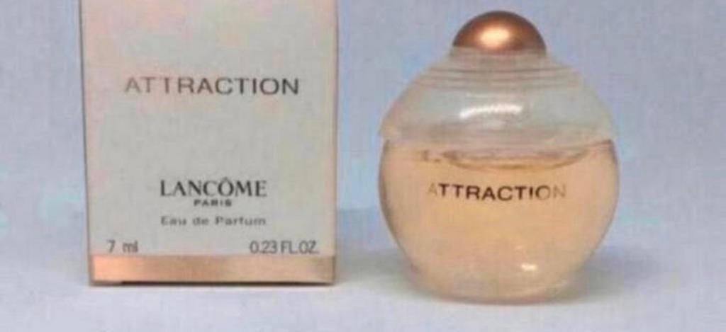 Parfum miniatuur Attraction Lancôme 7 ml eau de parfum, Ophalen of Verzenden, Nieuw, Miniatuur, Gevuld