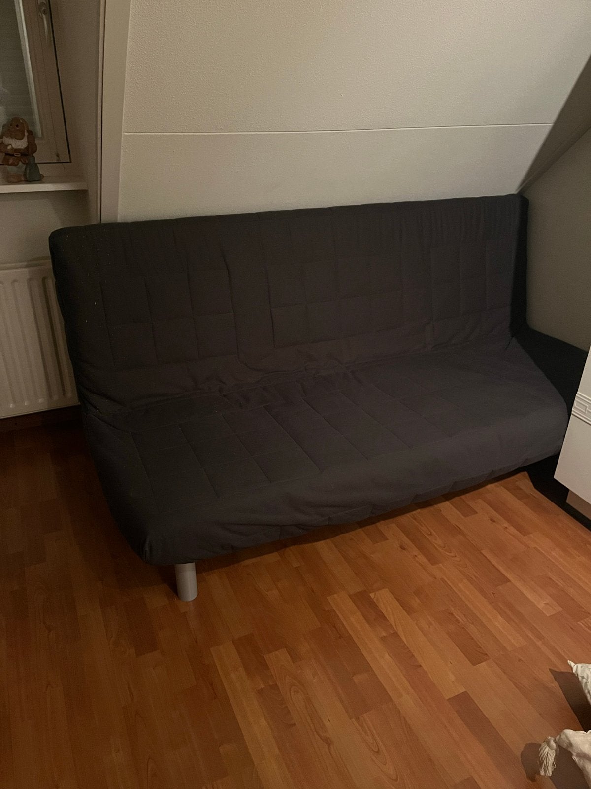 IKEA Beddinge Lovas slaapbank - Comfortabel en praktisch, Ophalen, Gebruikt, Zwart, Tweepersoons