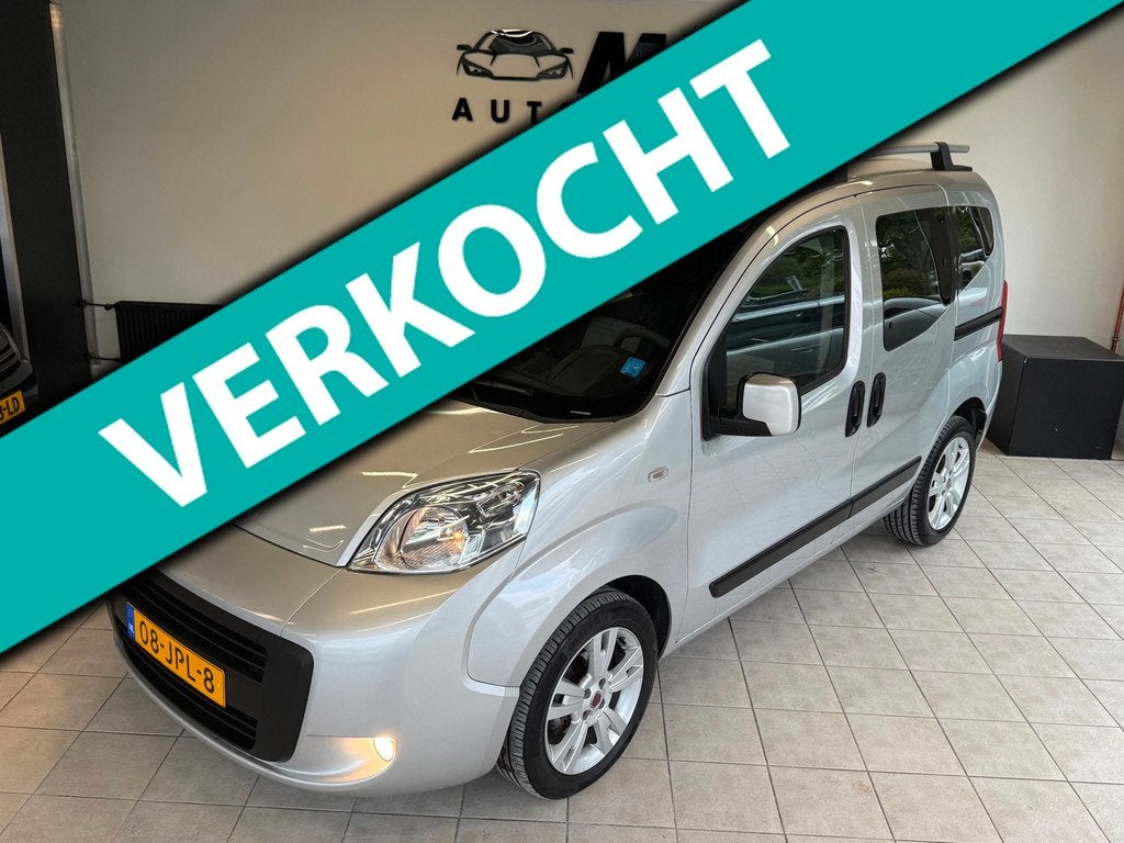 Fiat Qubo 1.4 Dynamic 2009 5-Zits/Airco/29DKM NAP!/NWE APK!, Auto's, Fiat, Voorwielaandrijving, 15 km/l, 4 cilinders, 400 kg