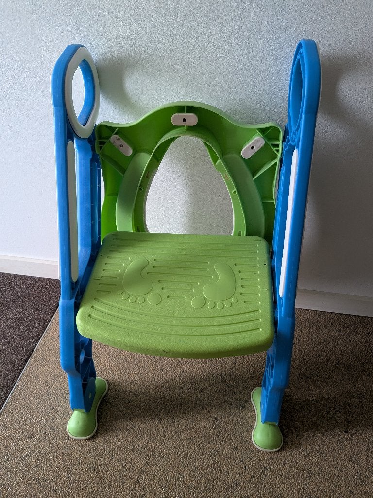 WC kindertrap groen, Ophalen, Gebruikt