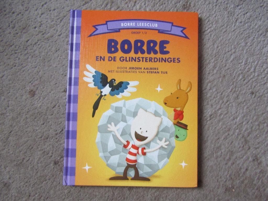 Boek: Borre en de glinsterdinges, Boeken, Ophalen of Verzenden, Gelezen, Jeroen Aalbers, Fictie algemeen