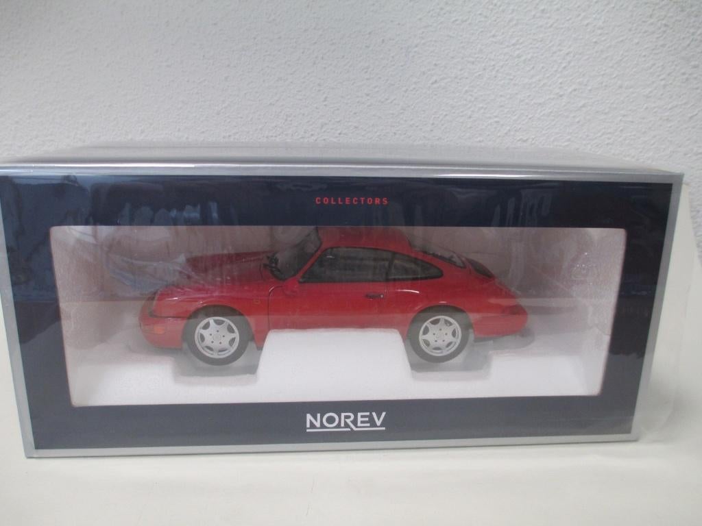 Porsche 911 Carrera 2 1990 NOREV, Hobby en Vrije tijd, Modelauto's | 1:18, Ophalen of Verzenden, Nieuw, Auto, Norev
