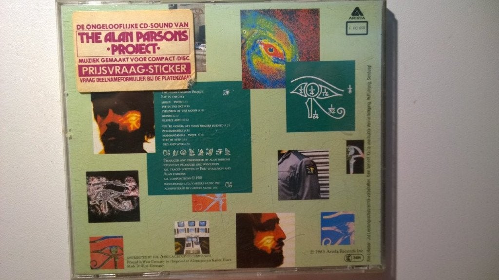 The Alan Parsons Project - Eye In The Sky, Ophalen of Verzenden, Zo goed als nieuw, Poprock, Album