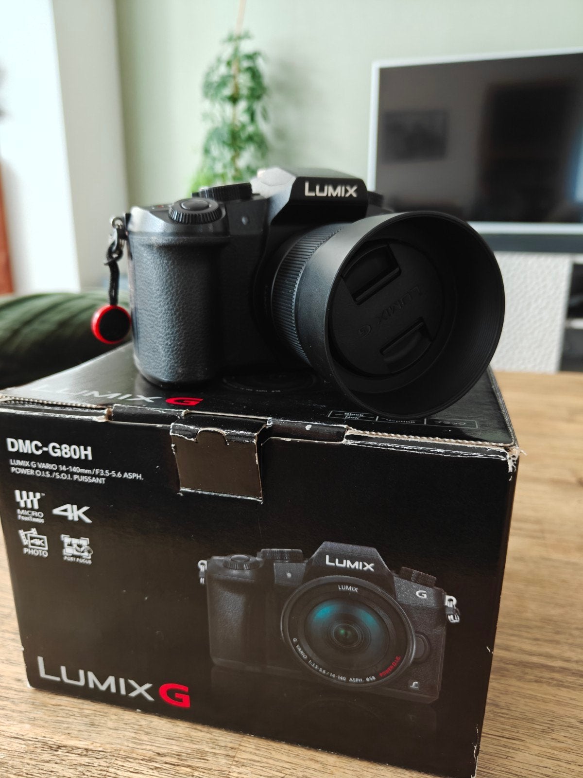 Camera Panasonic Lumix G80 G85 z.g.a.n., Audio, Tv en Foto, Fotocamera's Digitaal, Spiegelreflex, Ophalen of Verzenden, Zo goed als nieuw