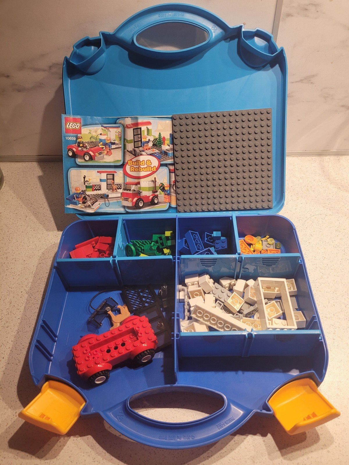LEGO 10659 Juniors: compleet met instructies en koffer, Gebruikt, Overige thema's, Lego, Compleet