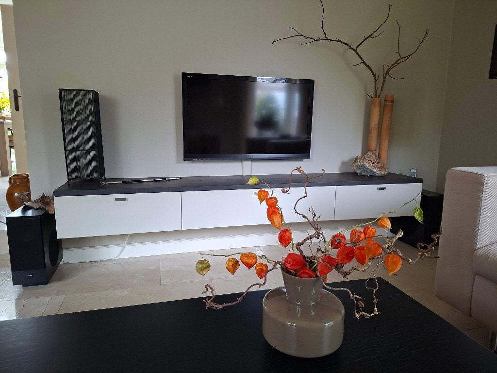 TV meubel Interstar, Ophalen, Zo goed als nieuw, Minder dan 100 cm, 25 tot 50 cm