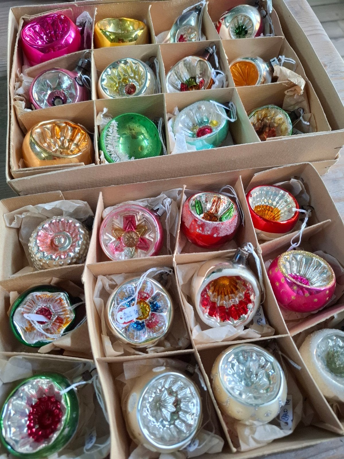 Oude antiek vintage kerstballen webshop, Diversen, Kerst, Ophalen of Verzenden, N, T, V