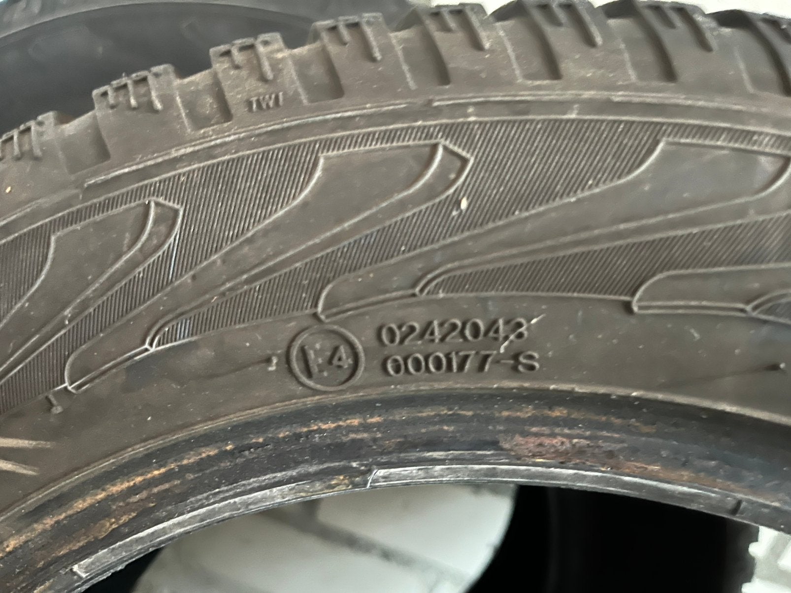 winterbanden in de maat 155/65 R13 73T, Ophalen, Gebruikt