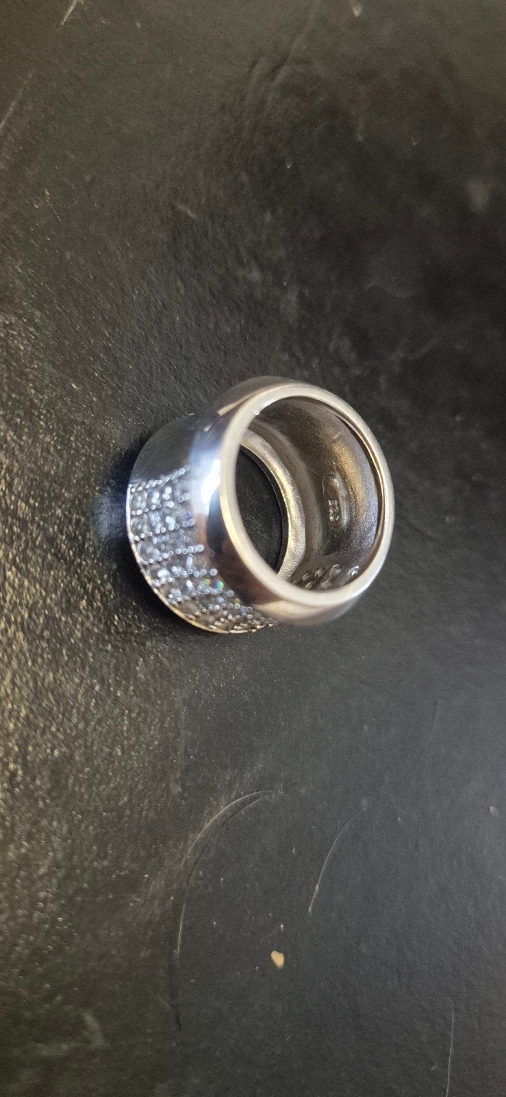 Zilveren ringen en zilveren hanger (925/1000), Met edelsteen, Ophalen of Verzenden, Zo goed als nieuw, 17 tot 18
