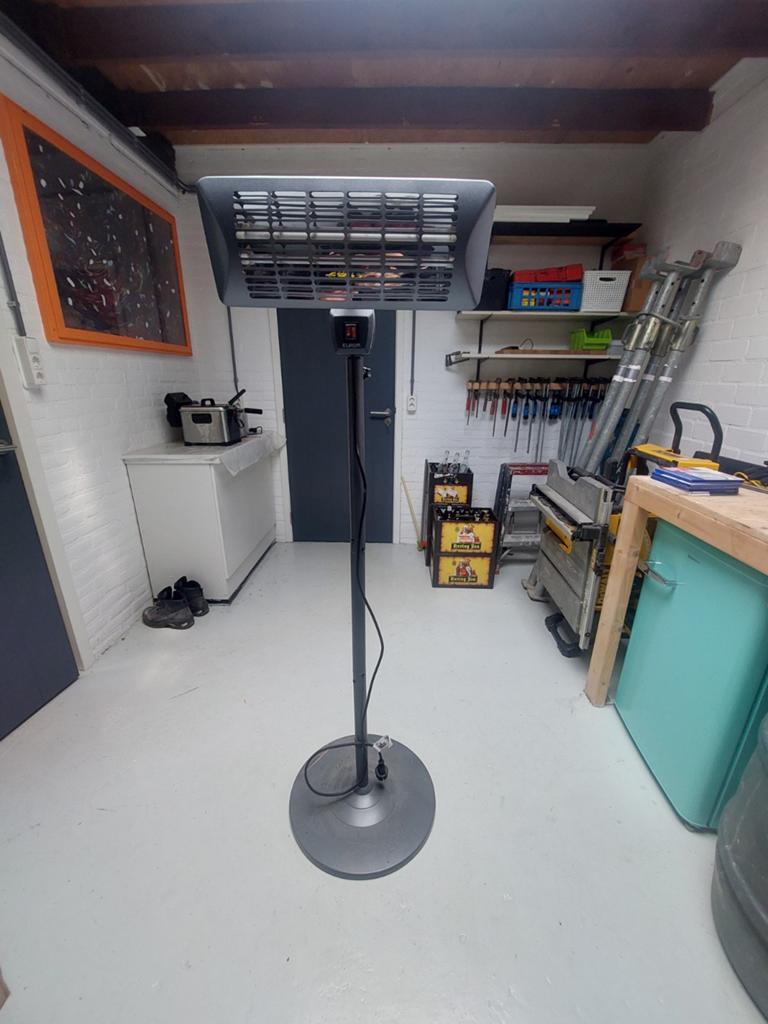 Terras verwarming op voet, Ophalen of Verzenden