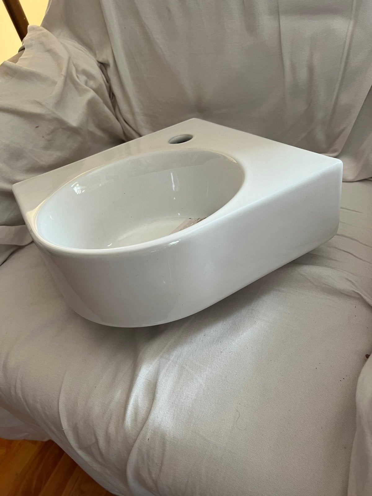 Toilet fonteintje 30x30x10cm  nieuw, Ophalen of Verzenden, Zo goed als nieuw