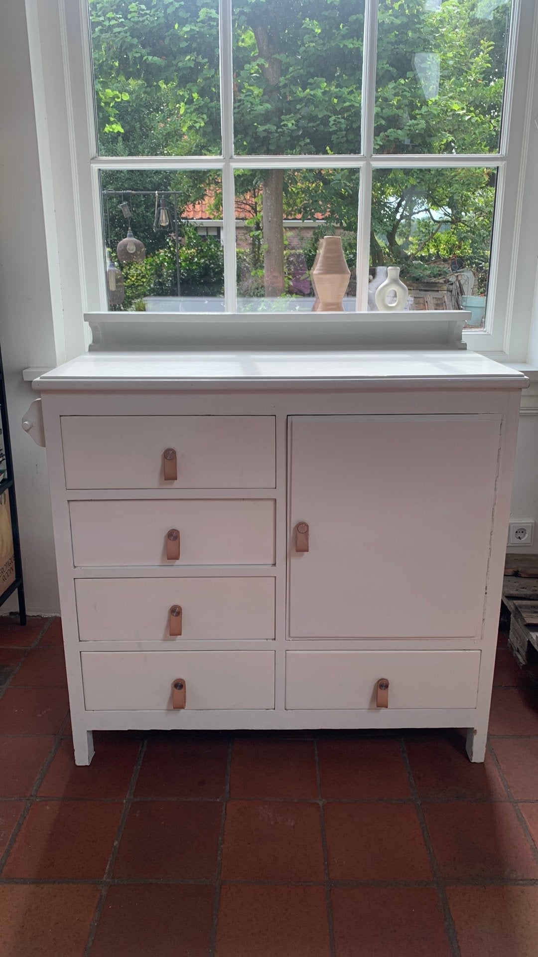 Commode vintage, Ophalen, Gebruikt, 100 cm of meer, Voetruimte