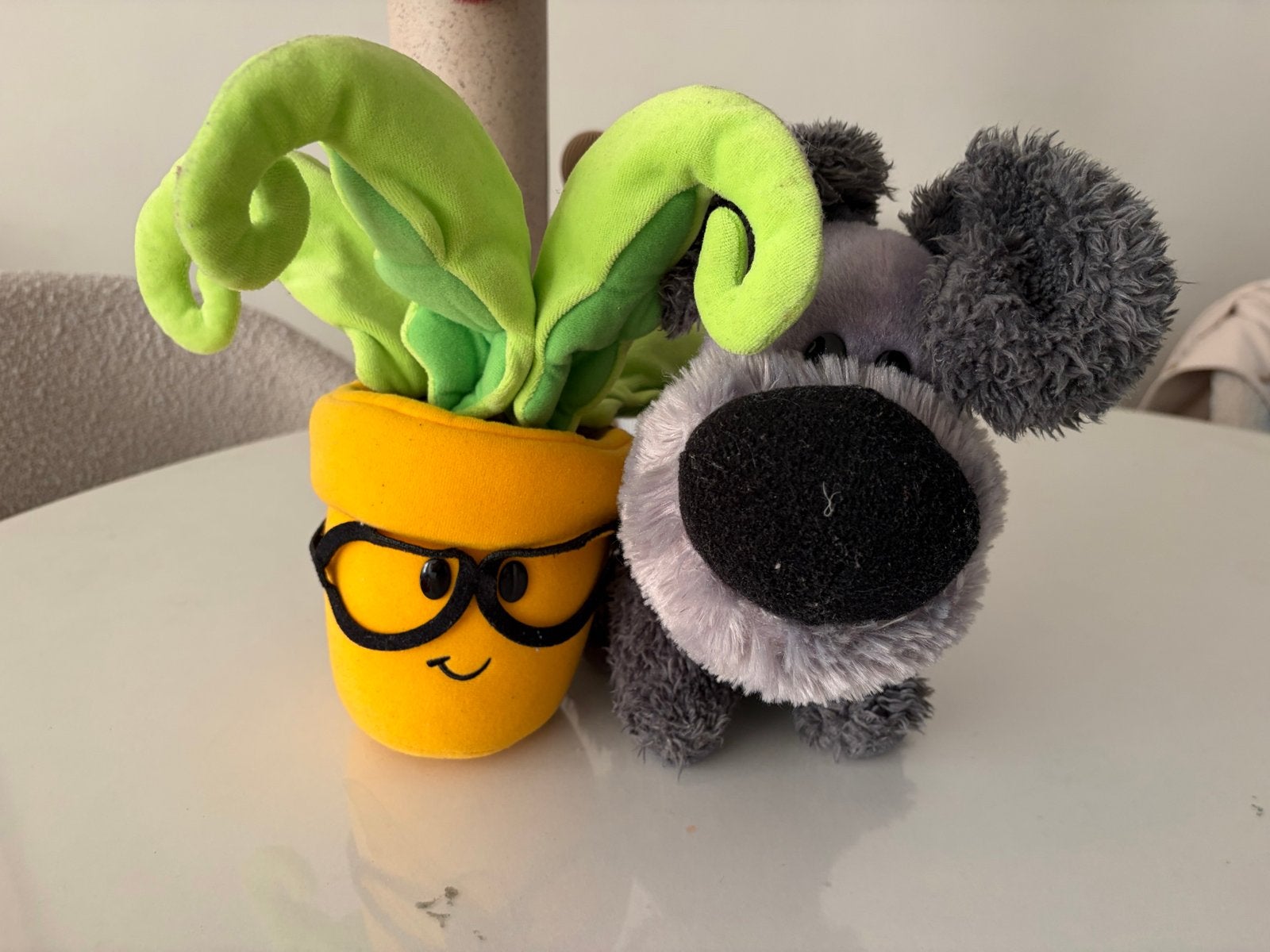 Woezel en Wijze Varen knuffels van Woezel & Pip, Gebruikt, Overige merken, Overige karakters, Middelgroot (20 tot 80 cm)
